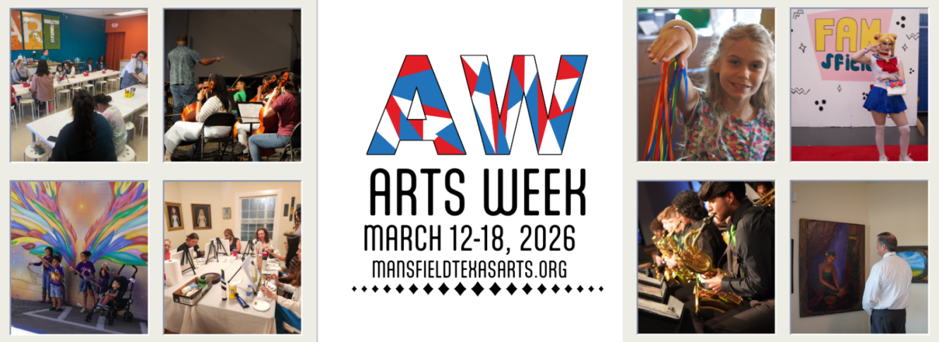 arts week banner march 12-18