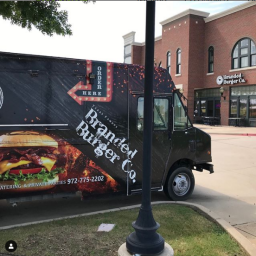 branded burger