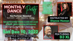 holiday dance party