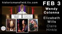 Wendy Colonna &amp; Elizabeth Wills, Farr Best Theater, Mansfield, TX