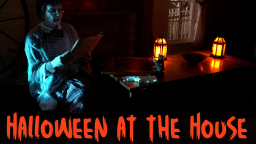 halloween at the house