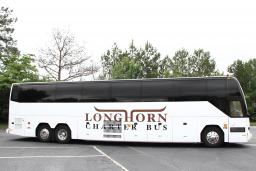 longhorn charter bus