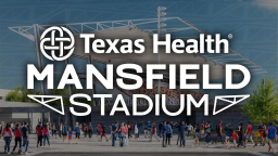 mansfield stadium ribbon cutting