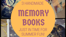 art therapy memory books