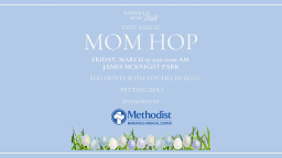 mom hop egg hunt