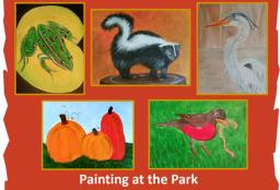 Oliver Nature Park, Painting at the Park, Mansfield, TX