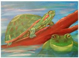 Painting at the Park, Oliver Nature Park, Mansfield, TX