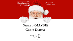 santa is going digital