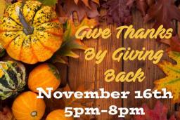 Third Thursday, Giving Thanks, Mansfield, TX