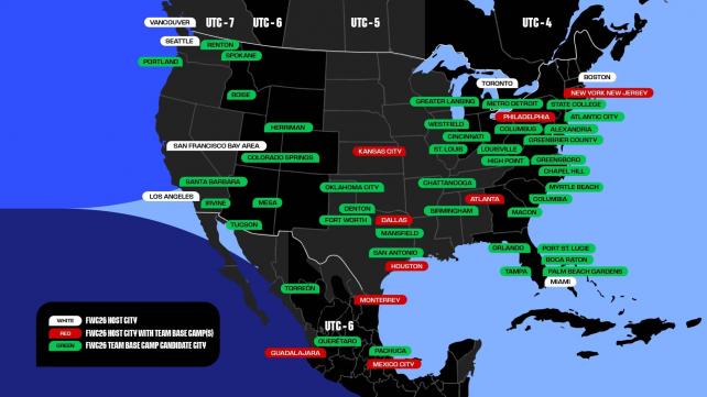 fifa potential sites