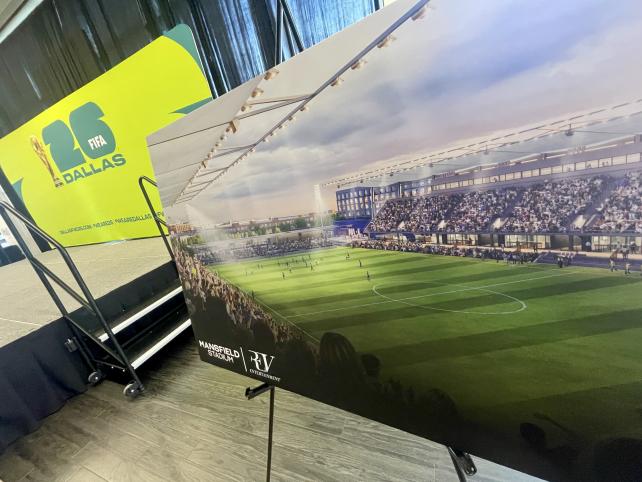 rendering of mansfield stadium