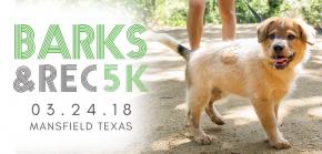 Barks &amp; Rec 5K Fun Run, Rose Park, Mansfield, TX