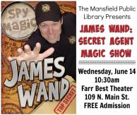 James Wand, Secret Agent Magic Show, Farr Best Theater, Mansfield, TX