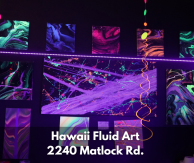 hawaii fluid art