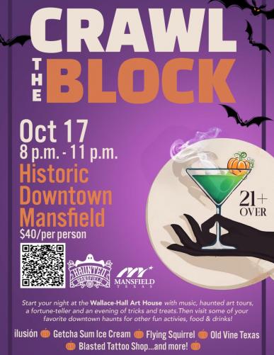 crawl the block poster